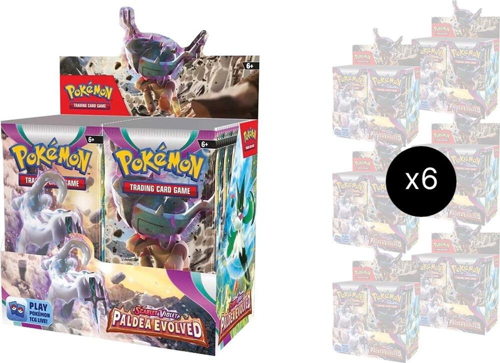 Paldea Evolved Booster Box Case - SV02: Paldea Evolved (PAL)